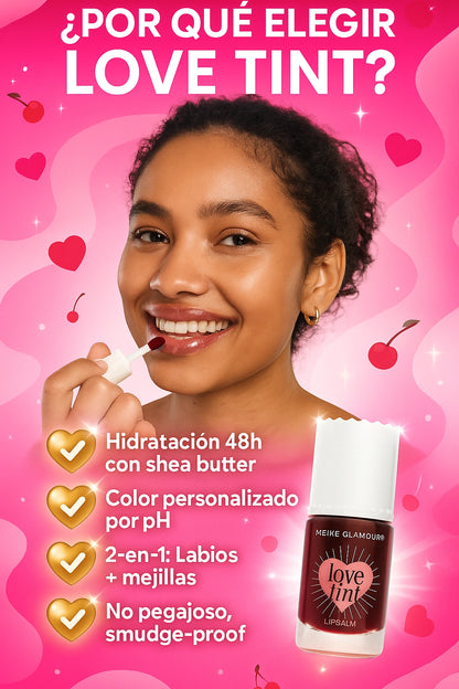 Velo Carmín: Tint 2-en-1 para Labios y Mejillas